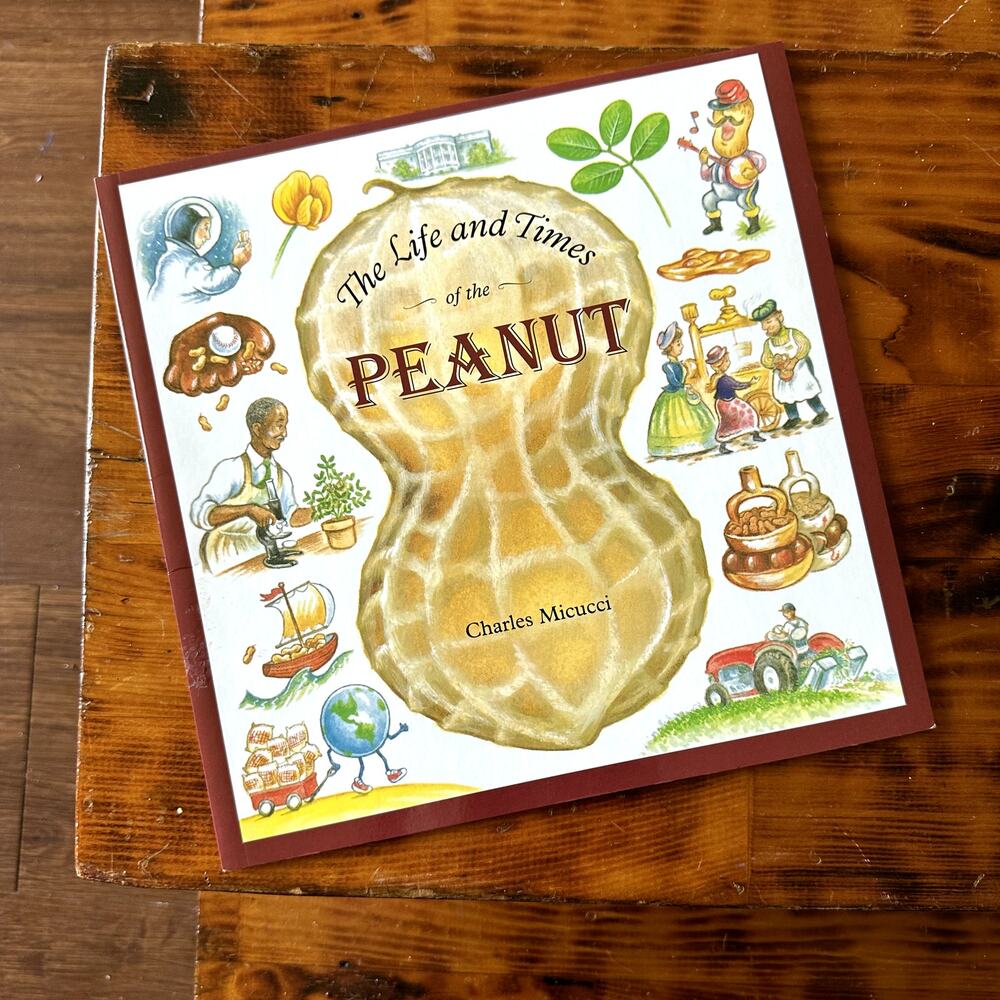 Vintage 1997 The Life & Times Of The Peanut Paperback Book